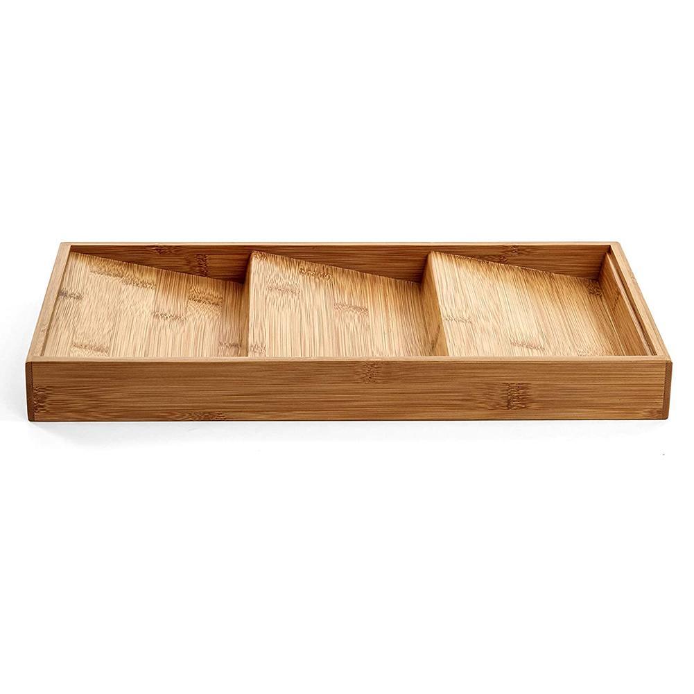 Bamboo Drawer-Style Seasoning Rack - Image 5