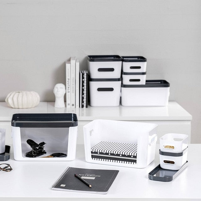 Extra-Small Stacking Lidded Fridge Storage Box - Image 7