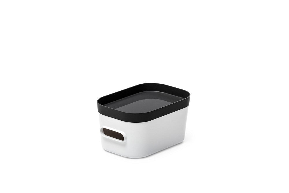 Extra-Small Stacking Lidded Fridge Storage Box - Image 2