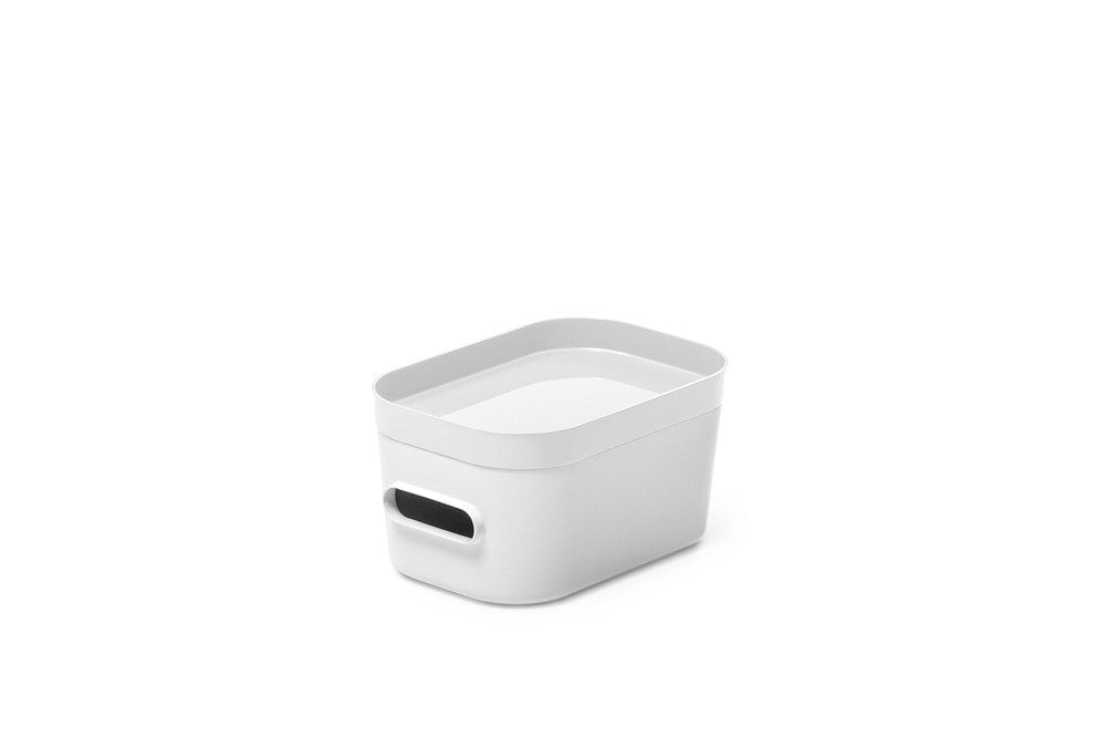 Extra-Small Stacking Lidded Fridge Storage Box - Image 3