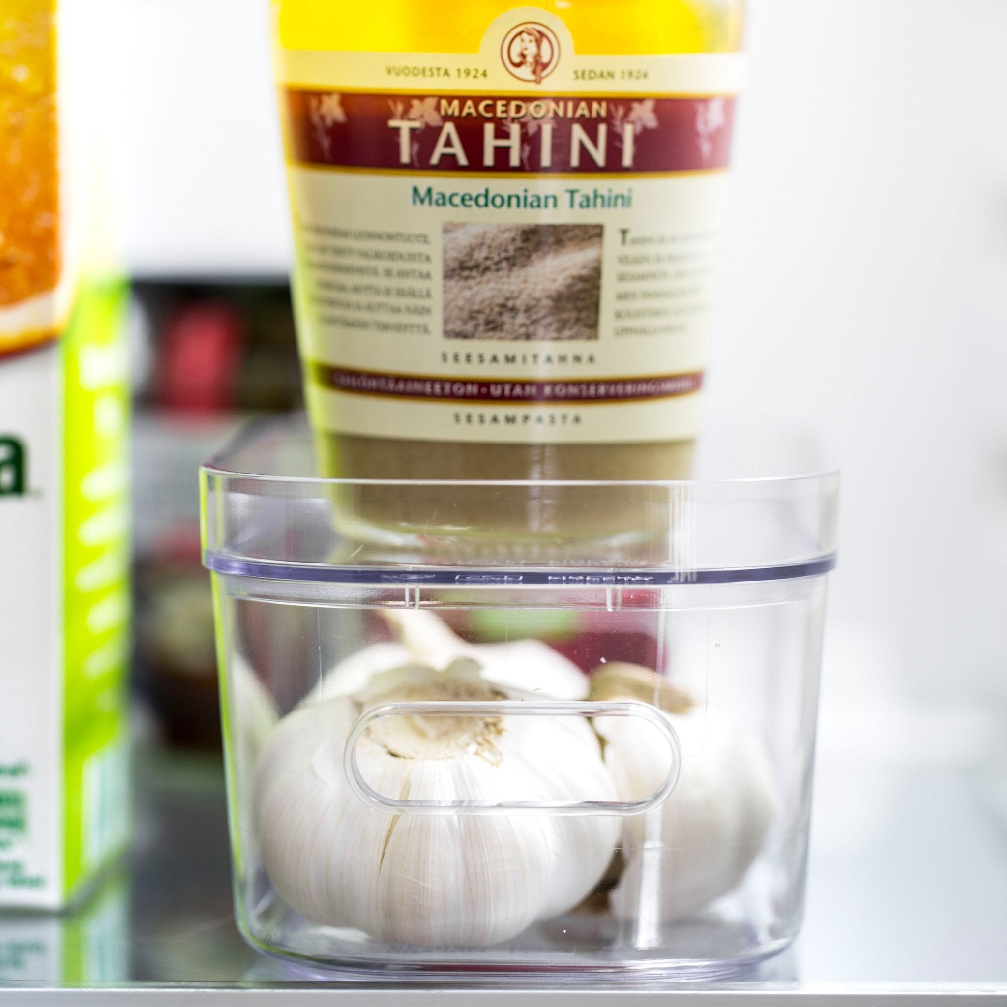 Extra-Small Stacking Lidded Fridge Storage Box - Image 5